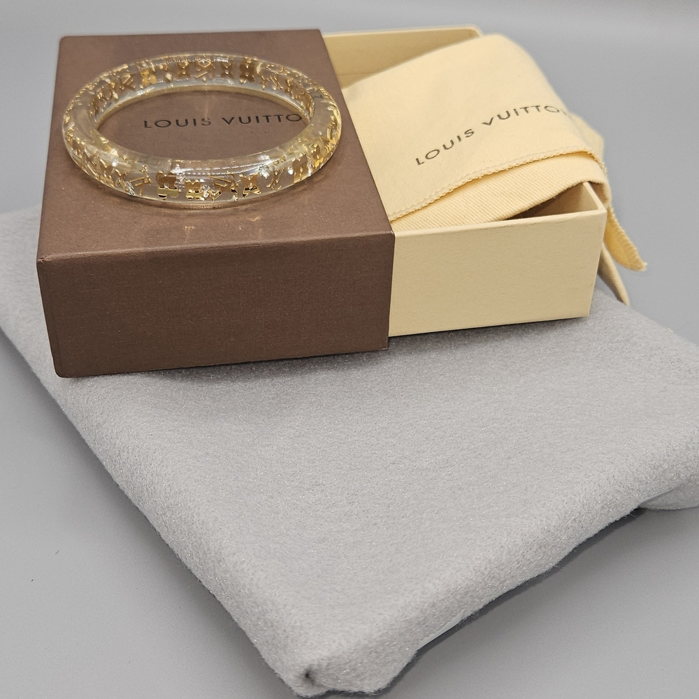 Louis Vuitton Gold Inclusion Bracelet - Picture 4 of 4